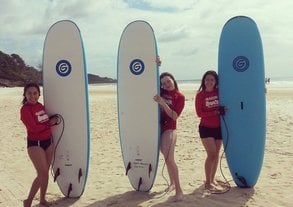 Zwischendrin Surfen - an der QUT in Brisbane bestens möglich