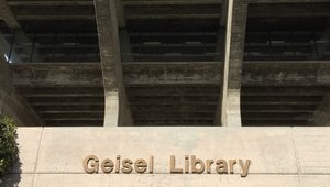 Studying at Geisel.
