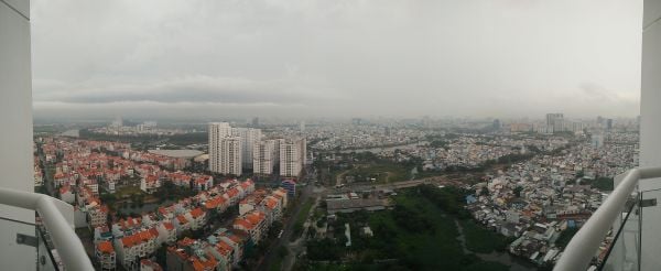 Blick auf Saigon